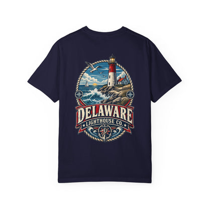 Delaware Lighthouse Co.  Unisex Comfort Color 1717 Streetwear Graphic Tee