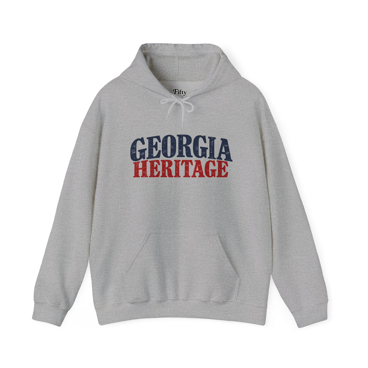 Georgia Heritage Unisex Hoodie State Name Graphic