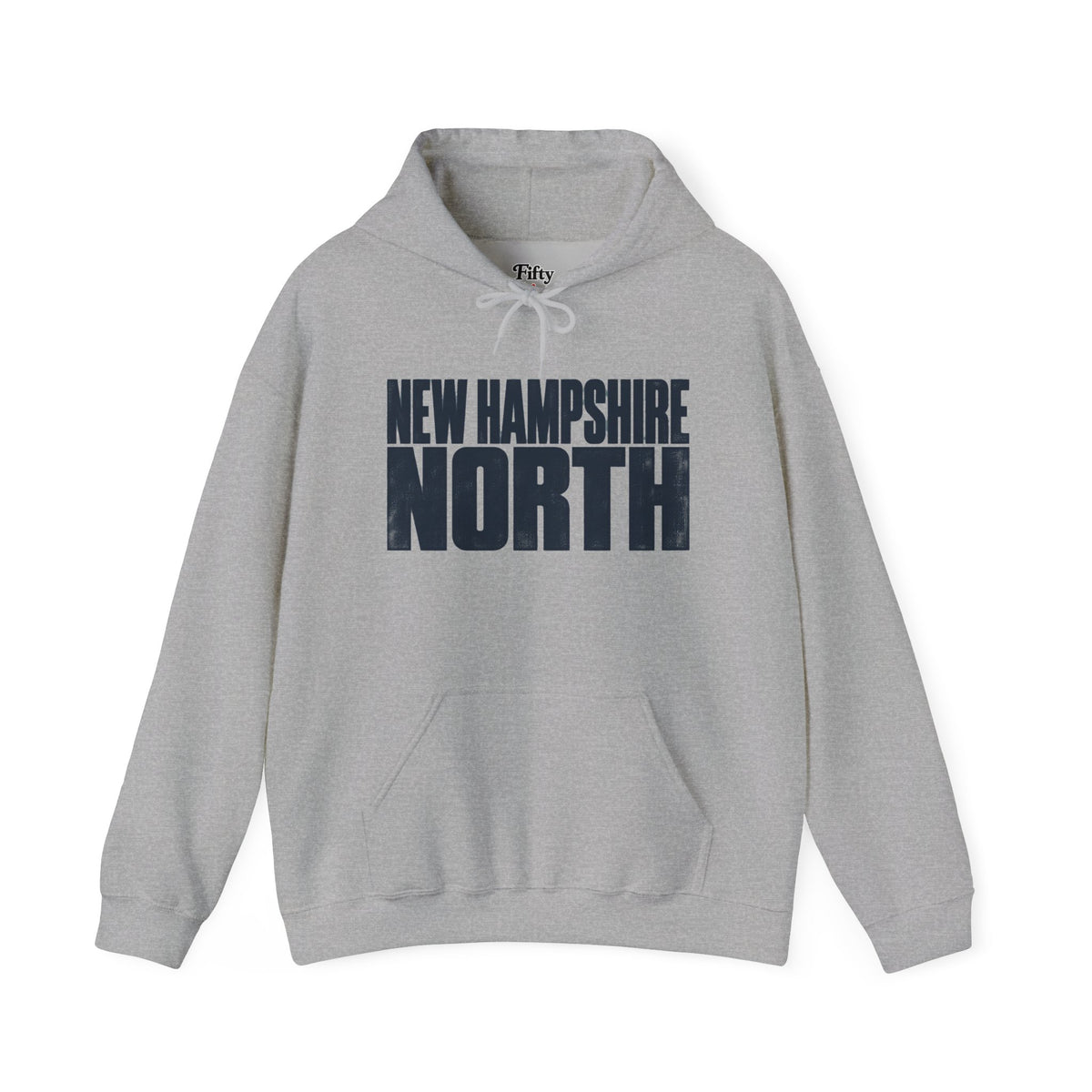 New Hampshire North Unisex Hoodie State Name Graphic