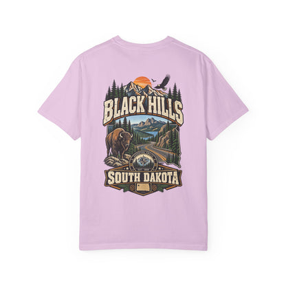 Black Hills South Dakota Unisex Comfort Color 1717 Streetwear Graphic Tee