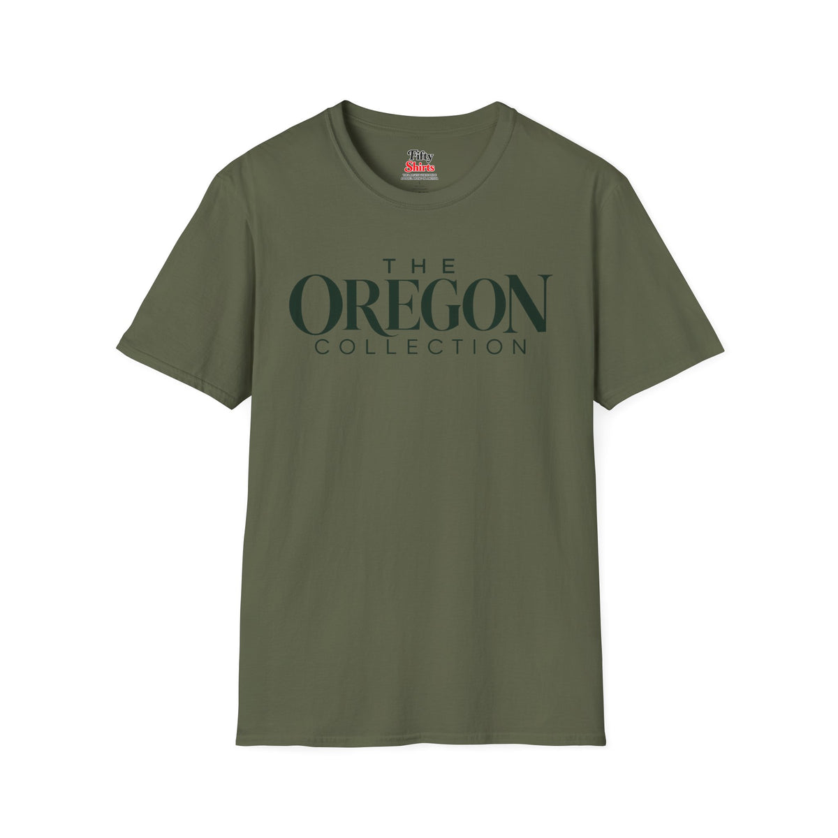 The Oregon Collection Unisex Softstyle T Shirt State Name Graphic Tee