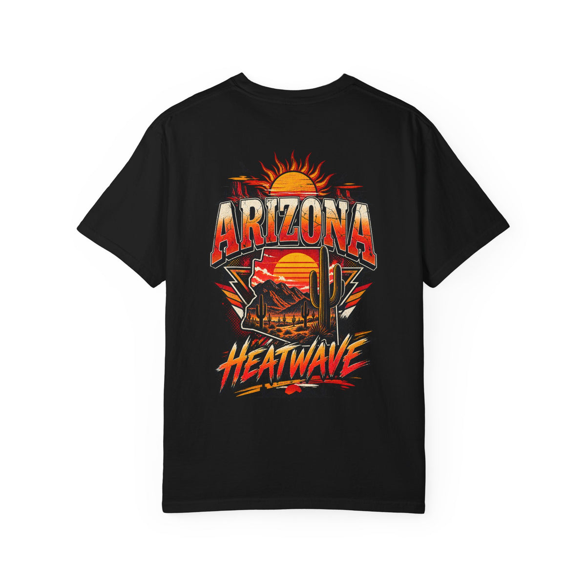 Arizona Heatwave  Unisex Comfort Color 1717 Streetwear Graphic Tee