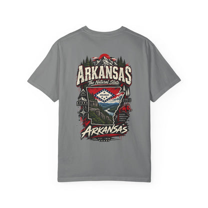 Arkansas Street Legacy Unisex Comfort Color 1717 Streetwear Graphic Tee