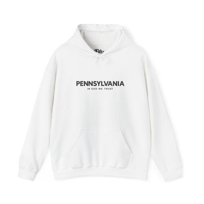 Pennsylvania All State In God We Trust Unisex Hooded Sweatshirt