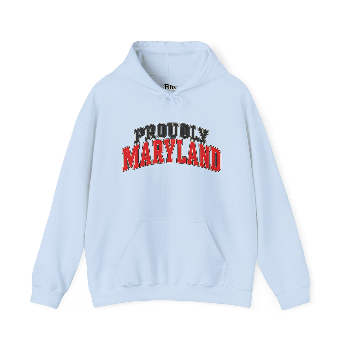 Proudly Maryland Unisex Hoodie State Name Graphic