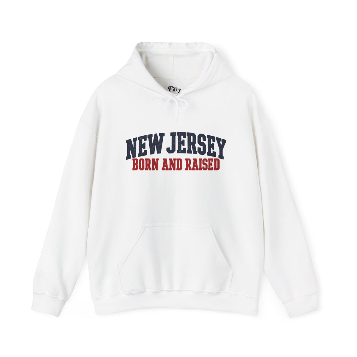 New Jersey Born and Raised Classic Northeast Unisex Hoodie Graphic