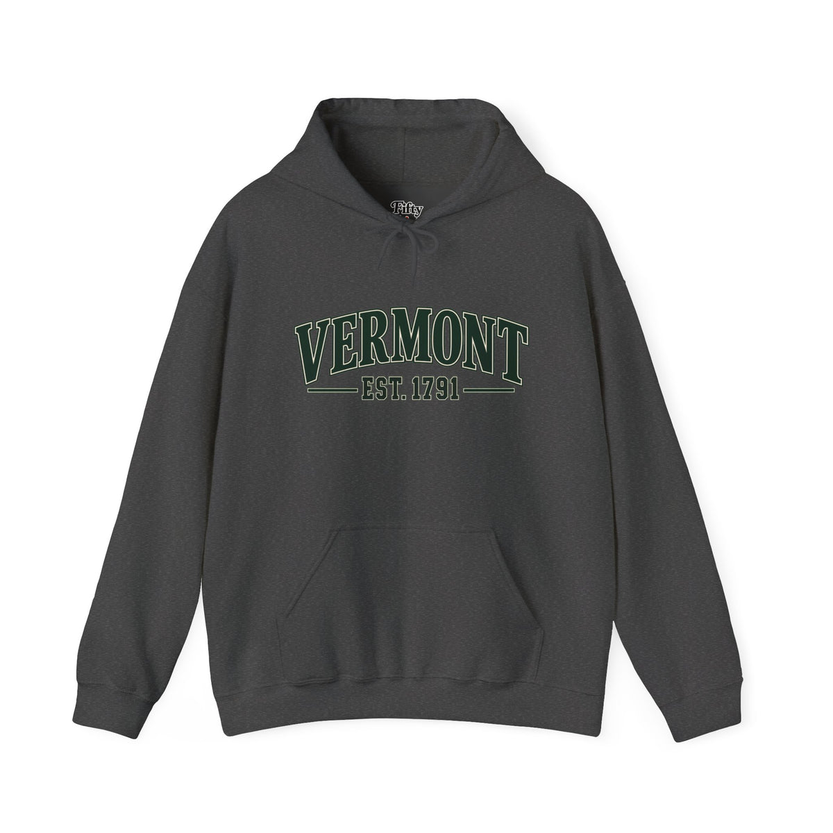 Vermont Est. 1791 Unisex Hoodie State Name Graphic