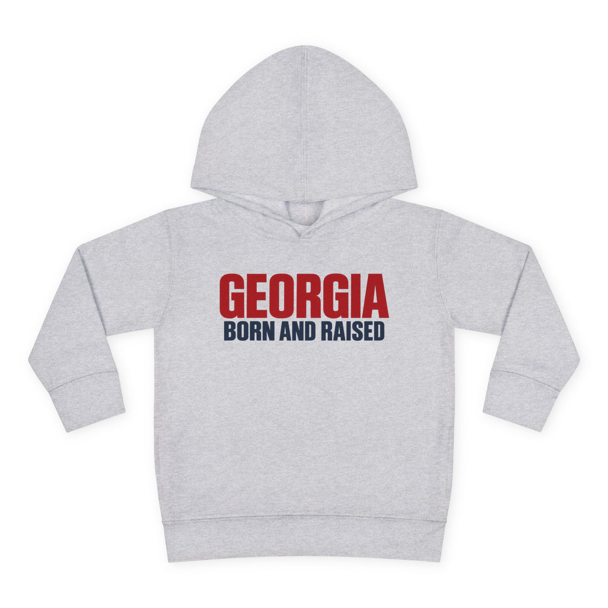 Georgia Born and Raised Minimal Modern Unisex Toddler Pullover Fleece Hoodie