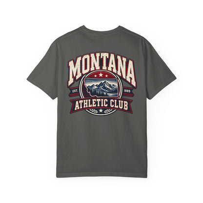 Montana Athletic Club Unisex Comfort Color 1717 Streetwear Graphic Tee