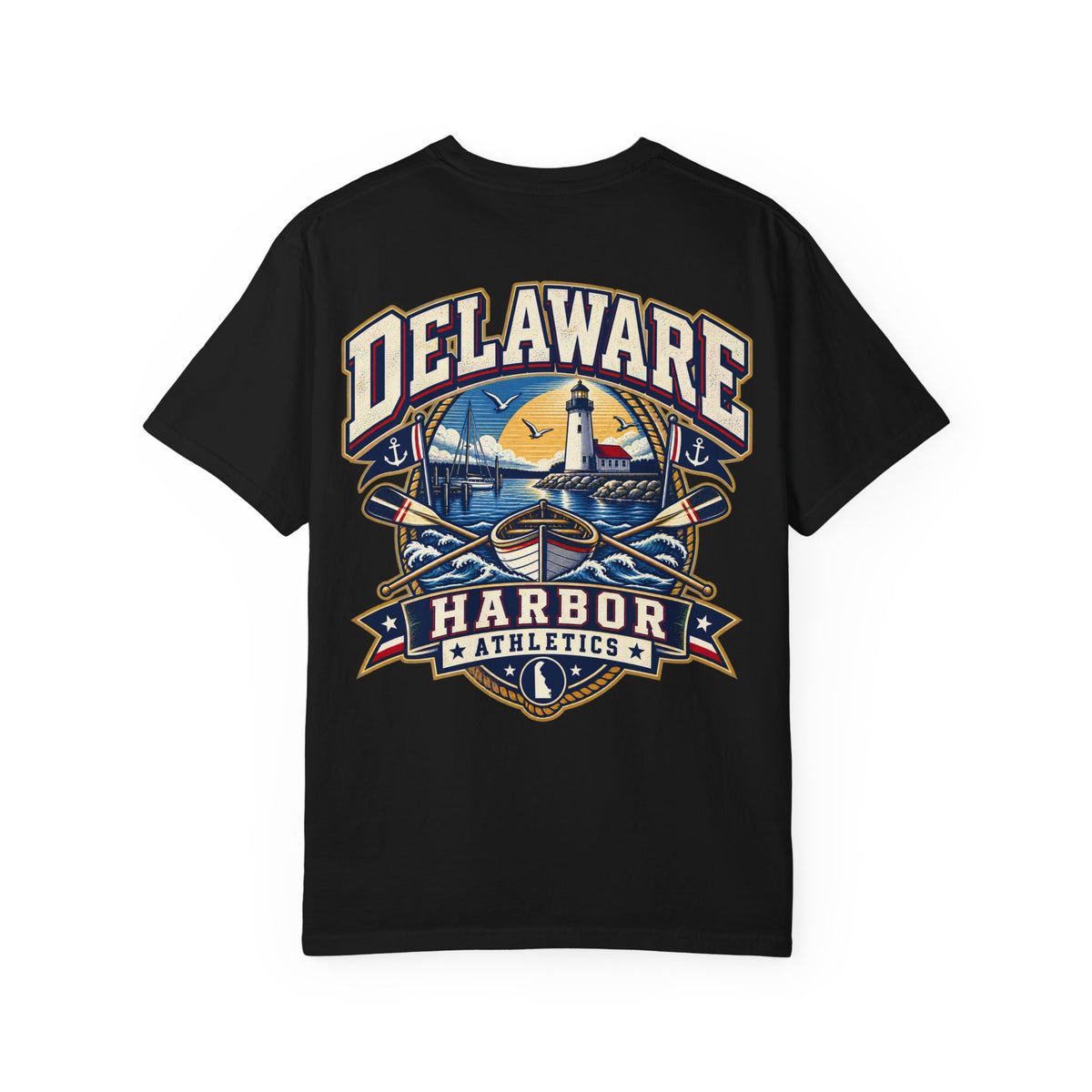 Delaware Harbor Athletics  Unisex Comfort Color 1717 Streetwear Graphic Tee
