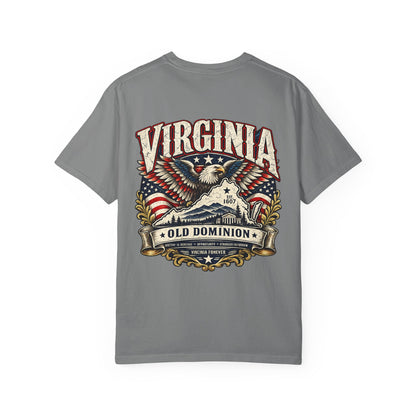 Virginia Old Dominion Unisex Comfort Color 1717 Streetwear Graphic Tee