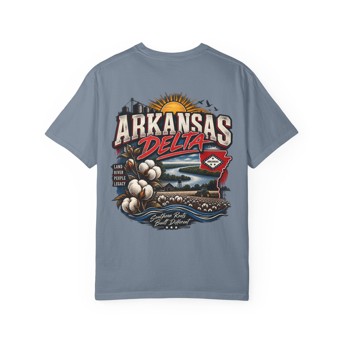 Arkansas Delta Streetwear Unisex Comfort Color 1717 Streetwear Graphic Tee