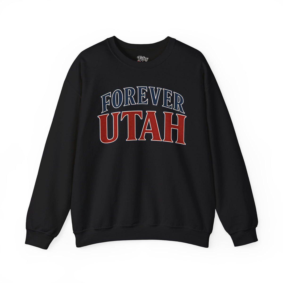 Forever Utah Unisex Crewneck Sweatshirt State Name Graphic