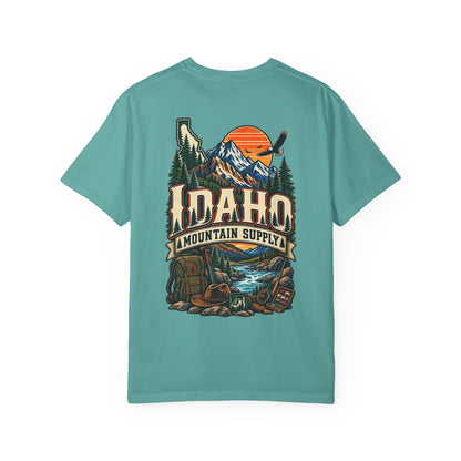 Idaho Mountain Supply Unisex Comfort Color 1717 Streetwear Graphic Tee