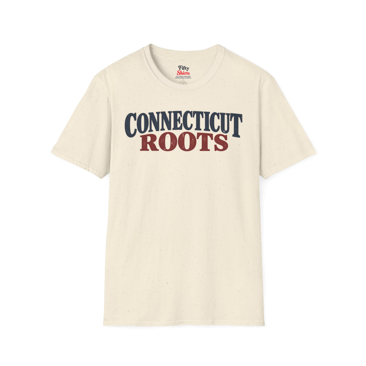 Connecticut Roots Unisex Softstyle T Shirt State Name Graphic Tee