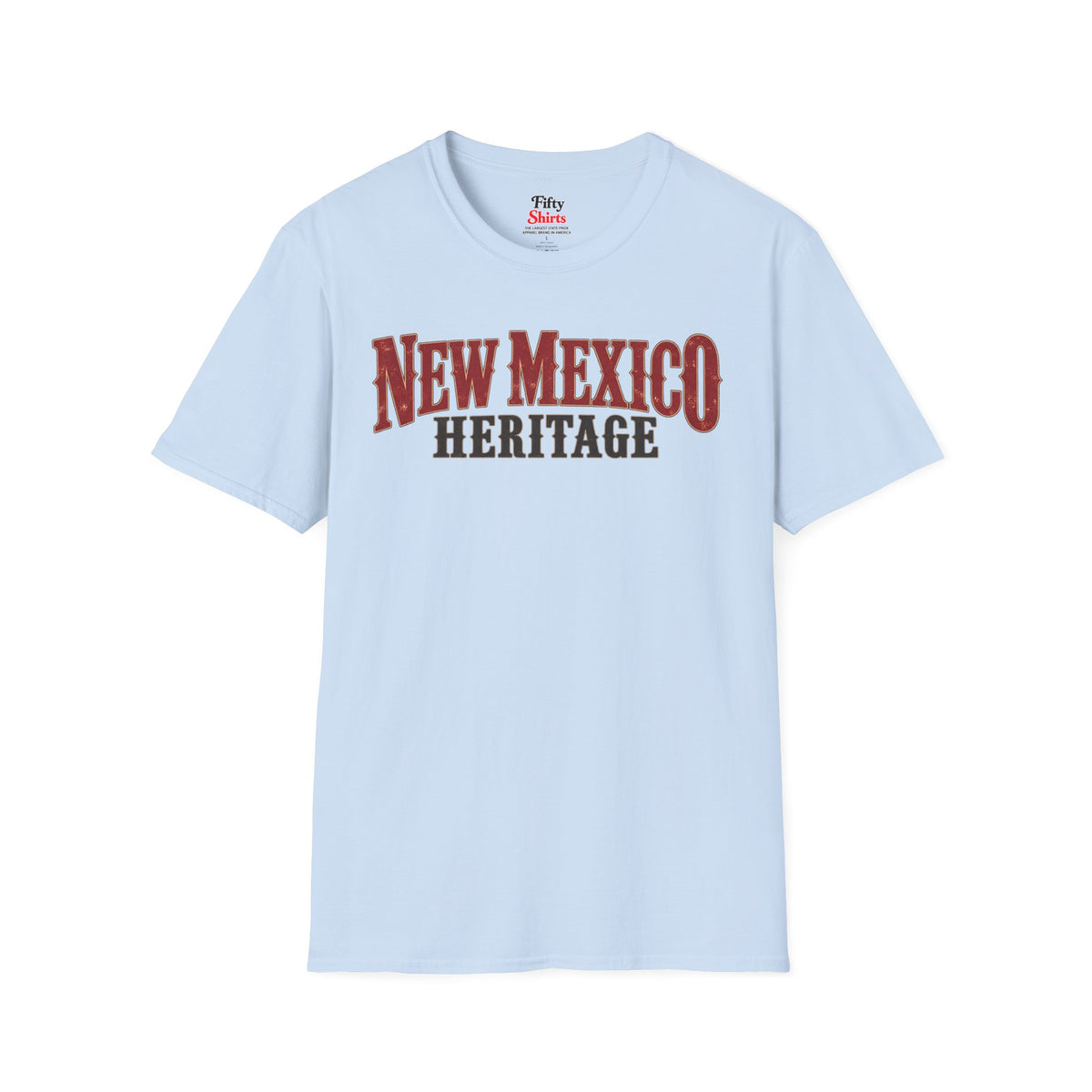 New Mexico Heritage Unisex Softstyle T Shirt State Name Graphic Tee