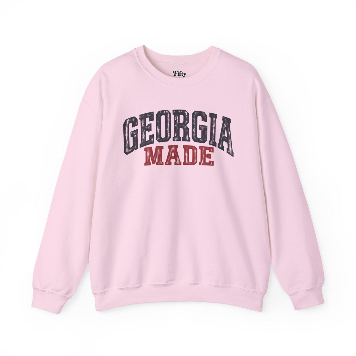 Georgia Made Unisex Crewneck Sweatshirt State Name Graphic