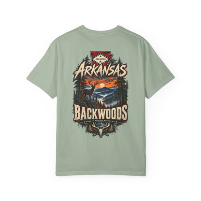 Arkansas Backwoods Unisex Comfort Color 1717 Streetwear Graphic Tee