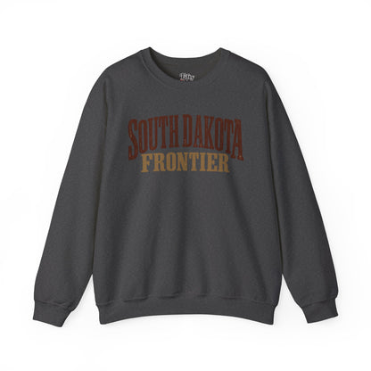 South Dakota Frontier Unisex Crewneck Sweatshirt State Name Graphic