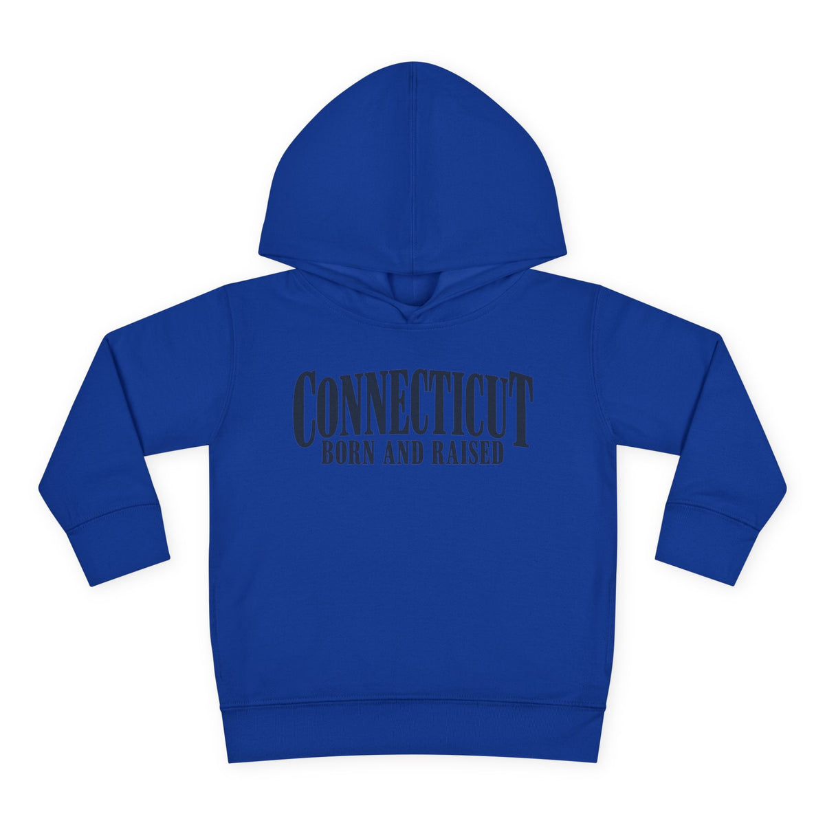 Connecticut Born and Raised Luxury Heritage Unisex Toddler Pullover Fleece Hoodie