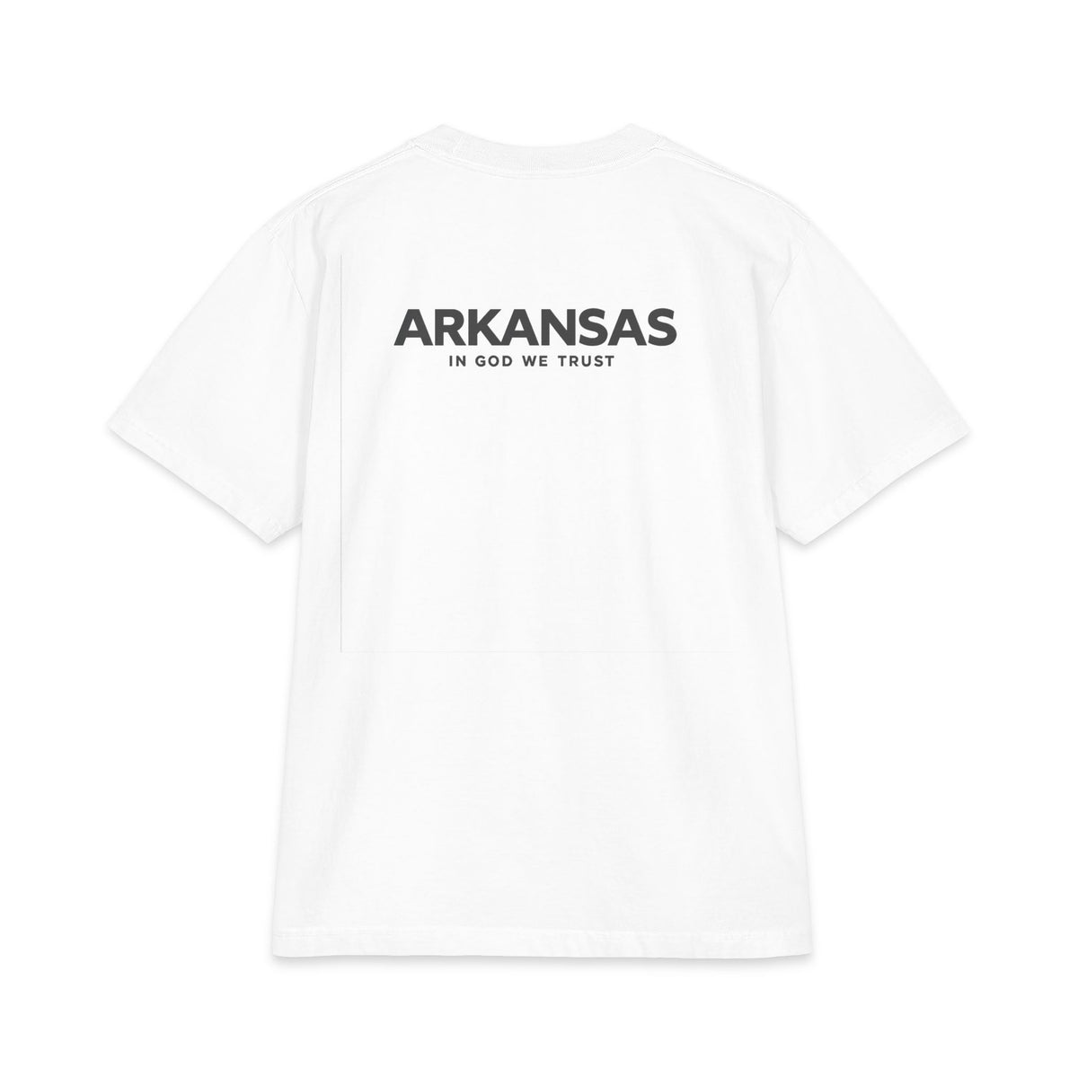 Arkansas All State In God We Trust Unisex Max Heavyweight Short Sleeve