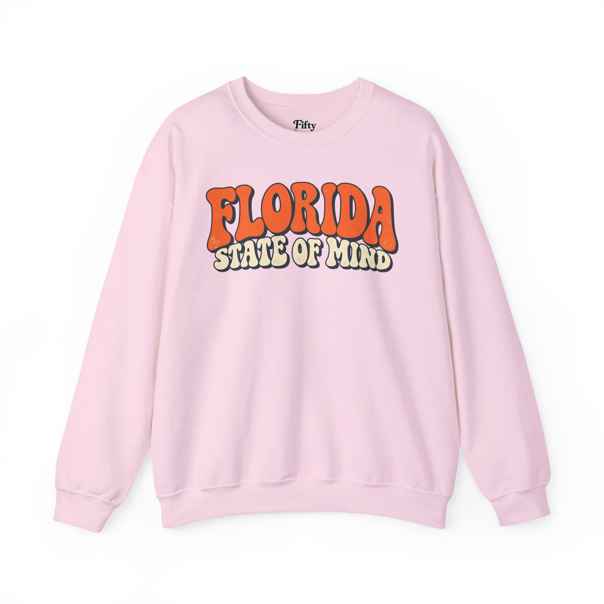 Florida State of Mind Unisex Crewneck Sweatshirt State Name Graphic