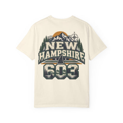 New Hampshire 603 Unisex Comfort Color 1717 Streetwear Graphic Tee