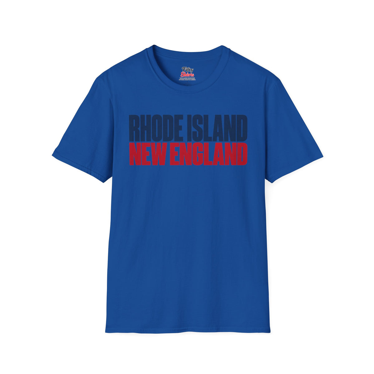 Rhode Island New England Unisex Softstyle T Shirt State Name Graphic Tee