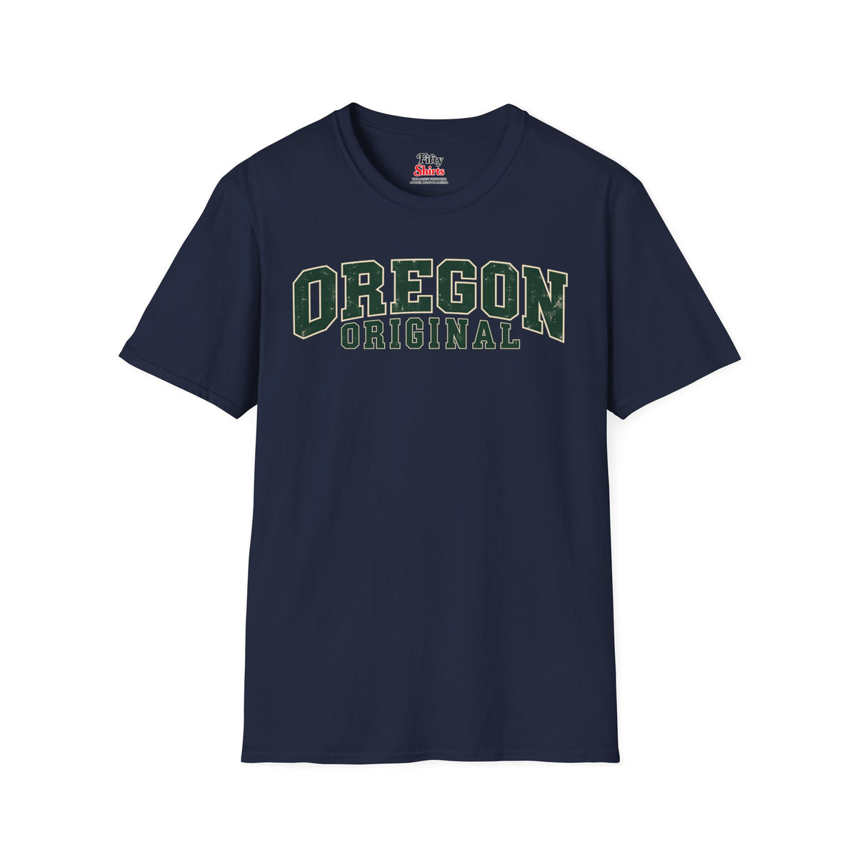 Oregon Original Unisex Softstyle T Shirt State Name Graphic Tee