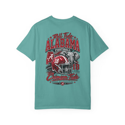 Alabama Football Culture Unisex Comfort Color 1717 Streetwear Graphic Tee