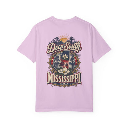 Deep South Mississippi Unisex Comfort Color 1717 Streetwear Graphic Tee