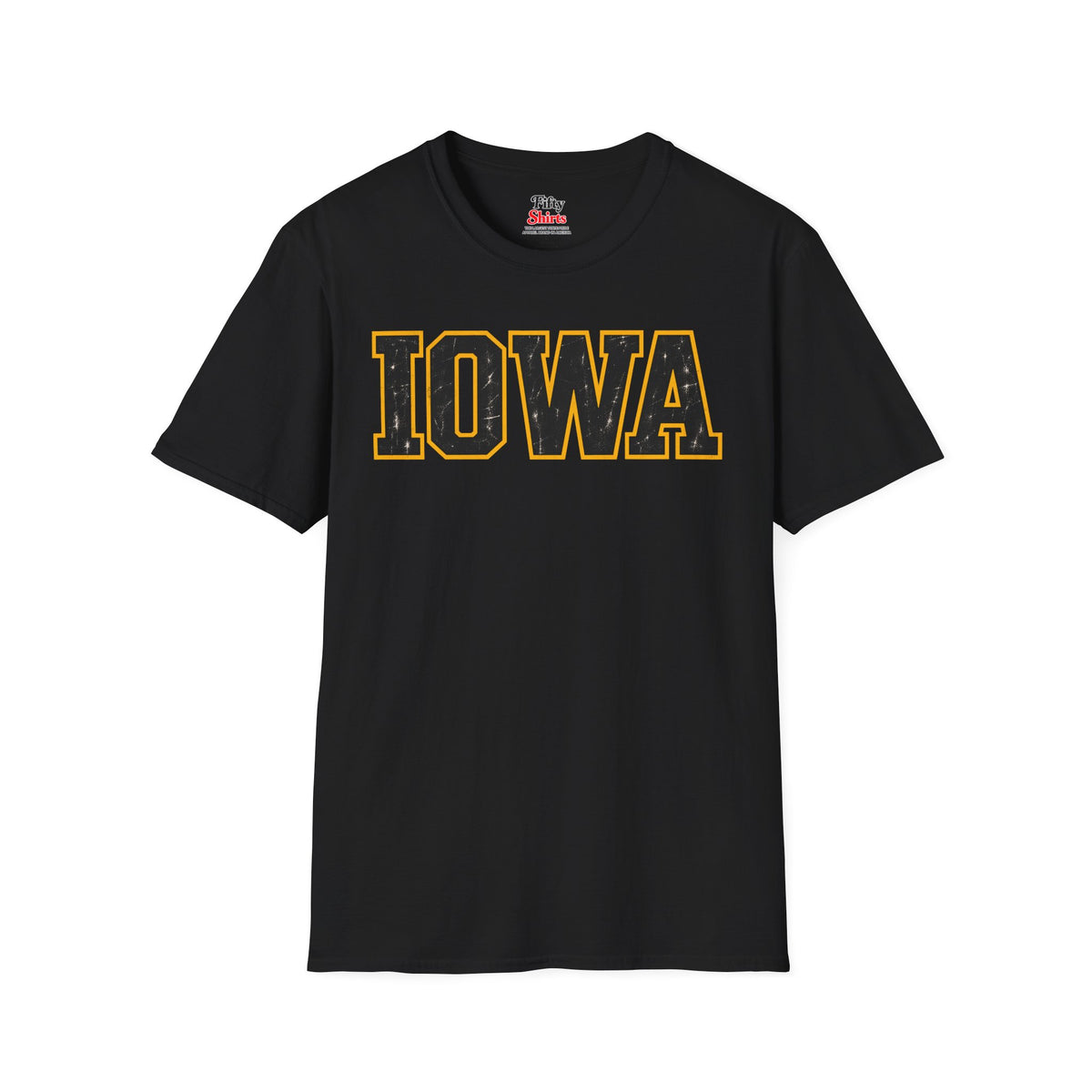 Iowa Unisex Softstyle T Shirt State Name Graphic Tee