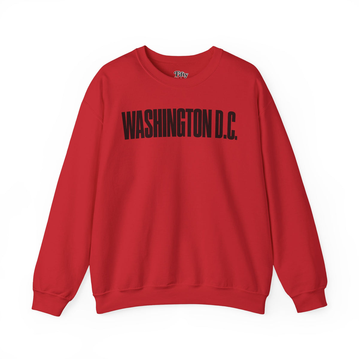 Washington DC Unisex Crewneck Sweatshirt State Name Graphic