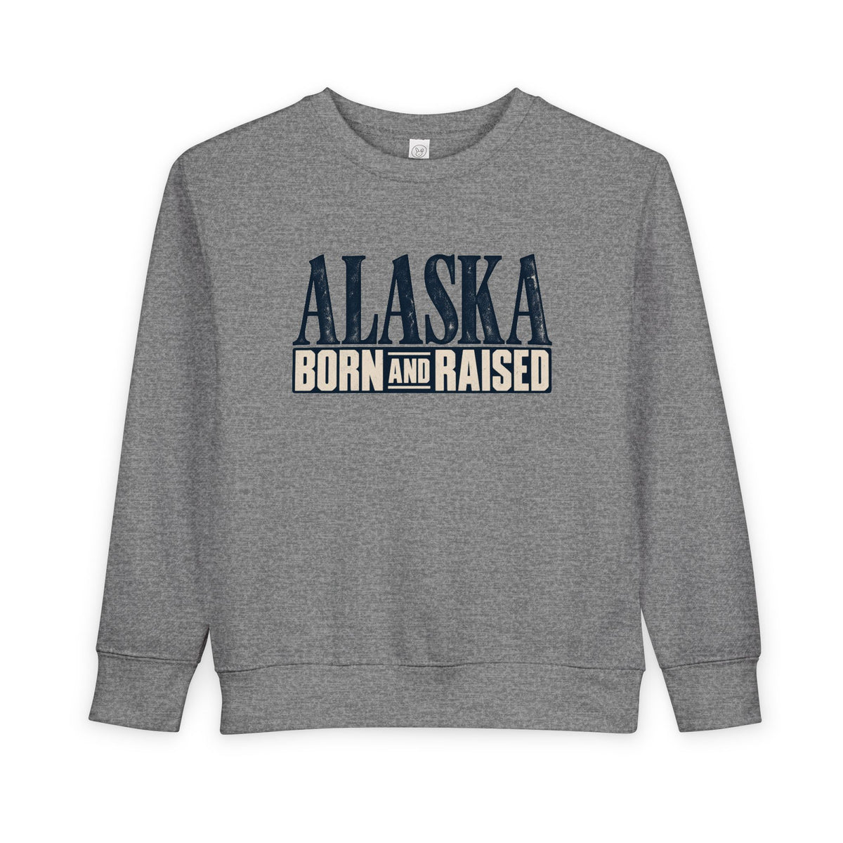 Alaska Born and Raised Premium Heritage Unisex Toddler Sweatshirt