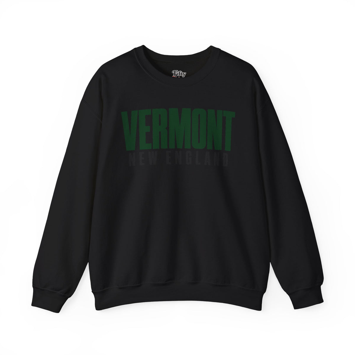 Vermont New England Unisex Crewneck Sweatshirt State Name Graphic