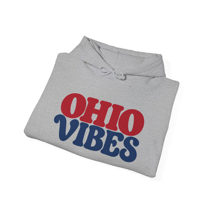 Ohio Vibes Unisex Hoodie State Name Graphic