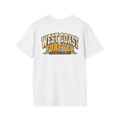 West Coast Forever Los Angeles Unisex Softstyle Graphic Tee