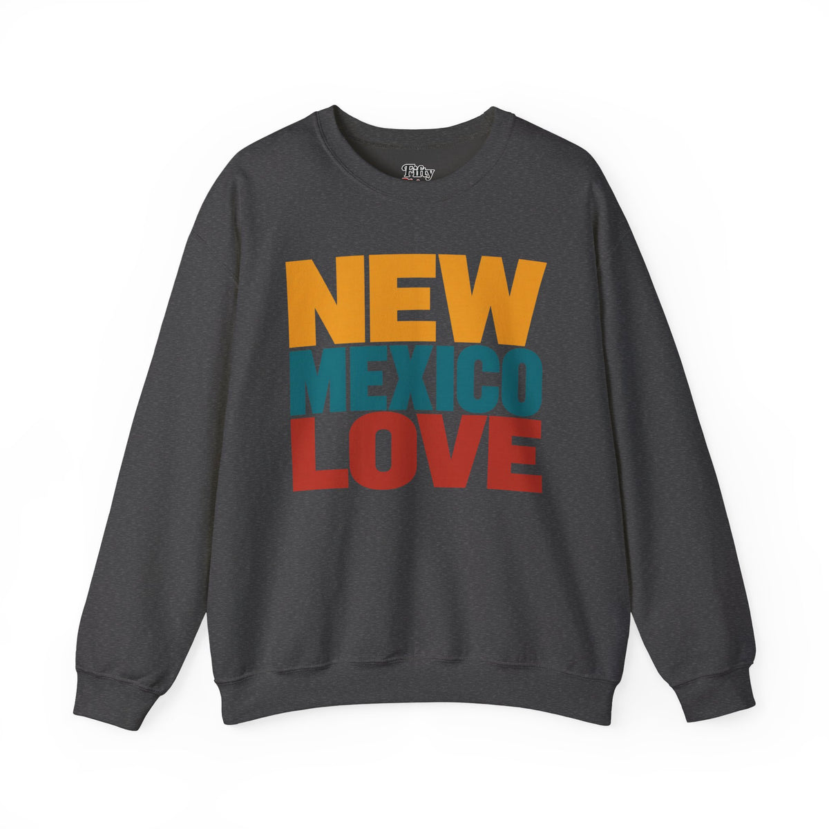New Mexico Love Unisex Crewneck Sweatshirt State Name Graphic