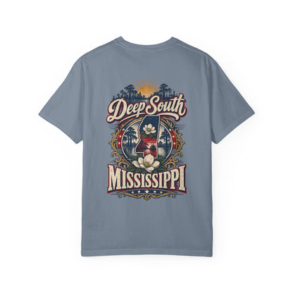 Deep South Mississippi Unisex Comfort Color 1717 Streetwear Graphic Tee