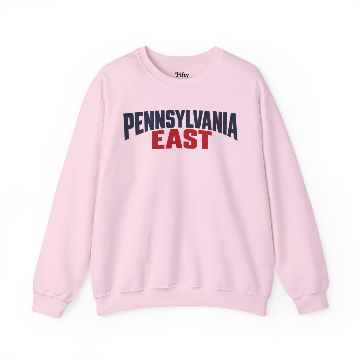 Pennsylvania East Unisex Crewneck Sweatshirt State Name Graphic