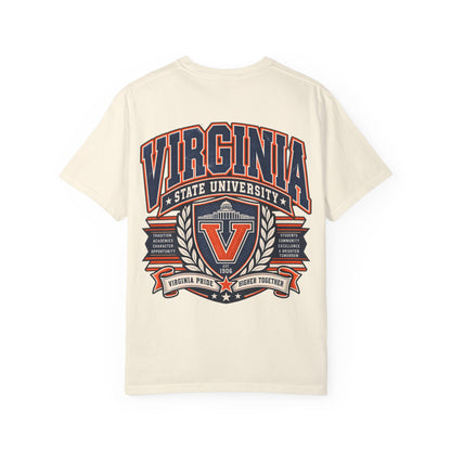 Virginia State University Unisex Comfort Color 1717 Streetwear Graphic Tee