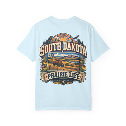 South Dakota Prairie Life Unisex Comfort Color 1717 Streetwear Graphic Tee