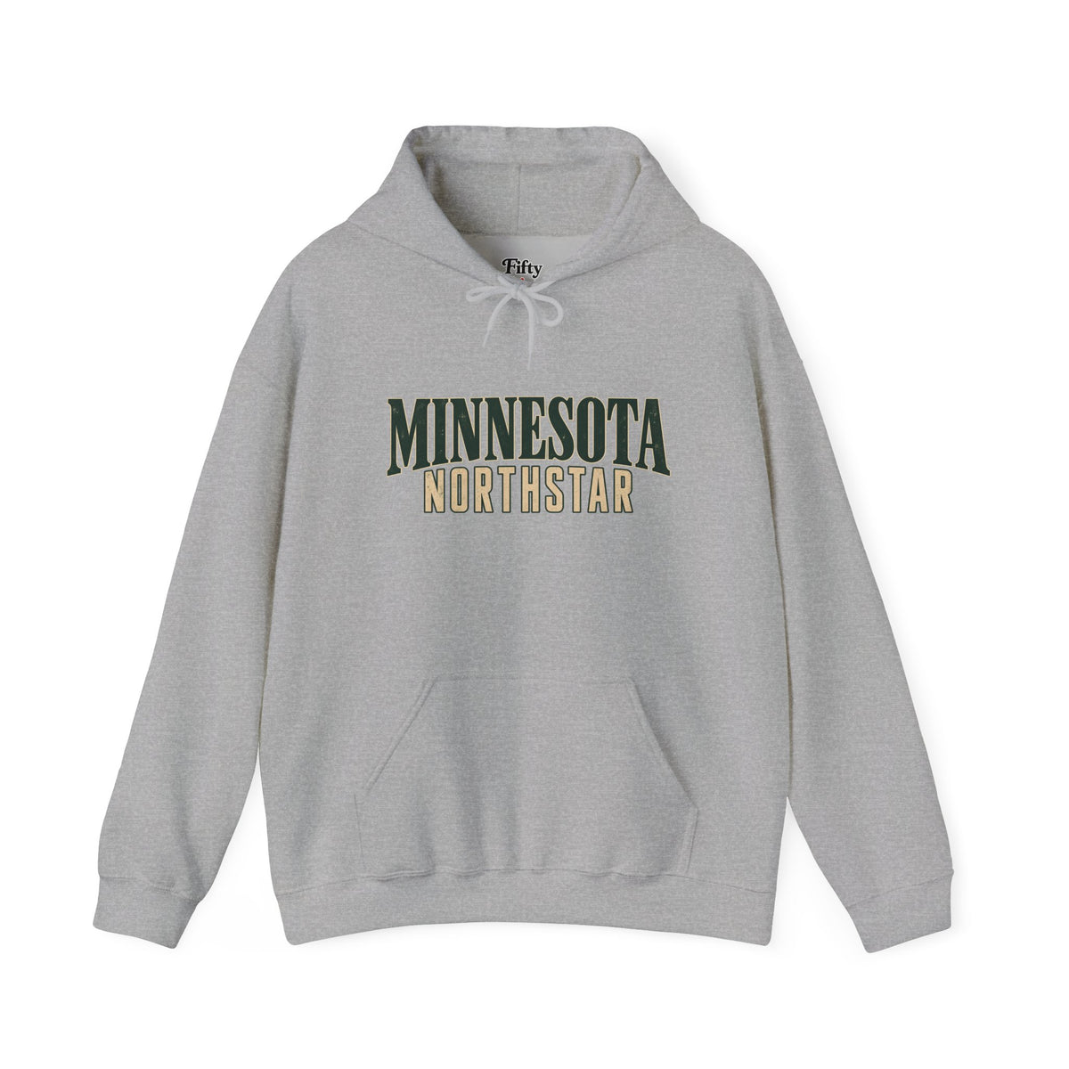 Minnesota Northstar Unisex Hoodie State Name Graphic