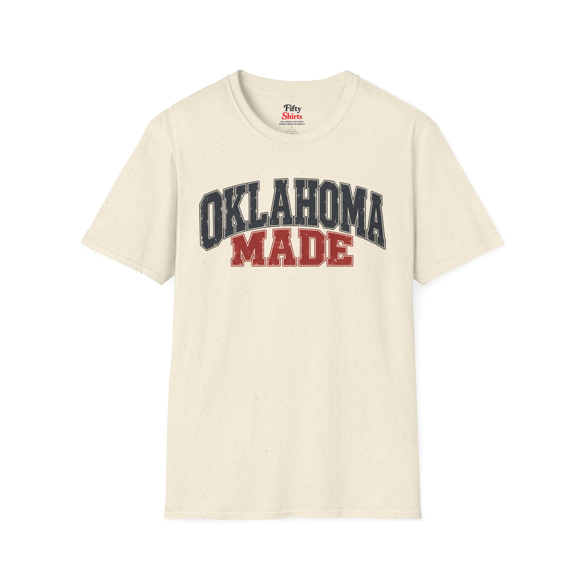 Oklahoma Made Unisex Softstyle T Shirt State Name Graphic Tee