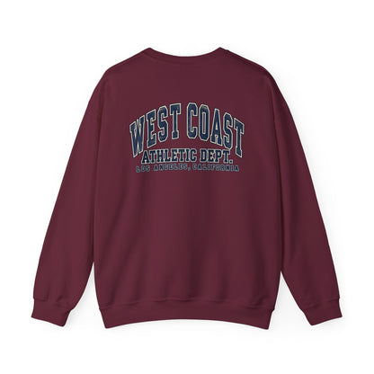 West Coast Athletic Dept. Los Angeles Unisex Crewneck Sweatshirt Graphic