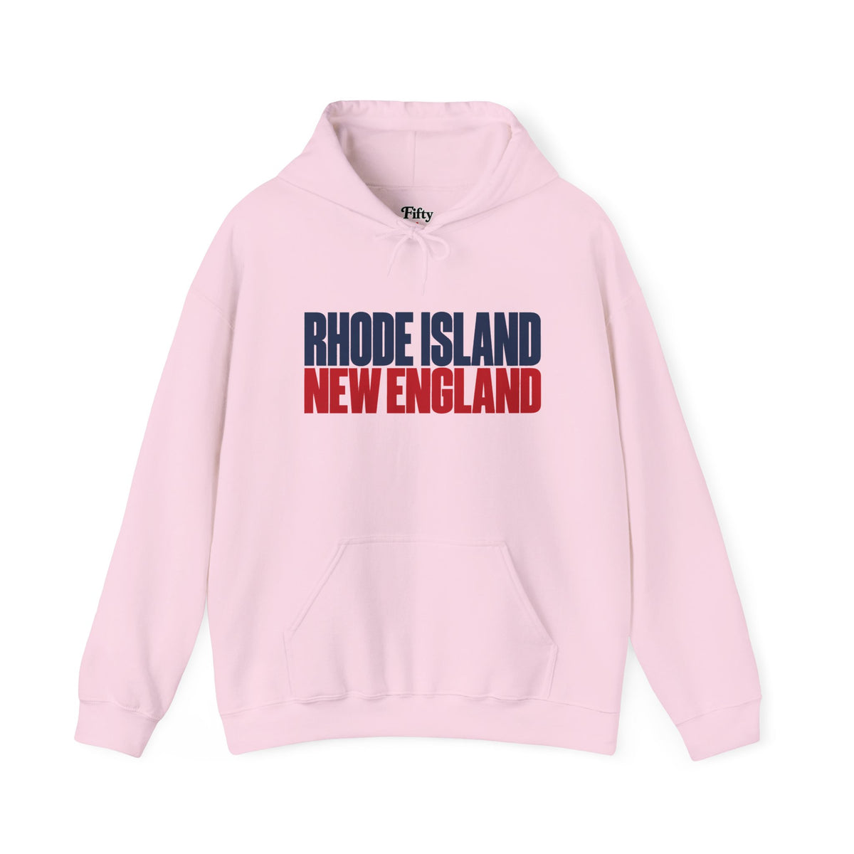 Rhode Island New England Unisex Hoodie State Name Graphic