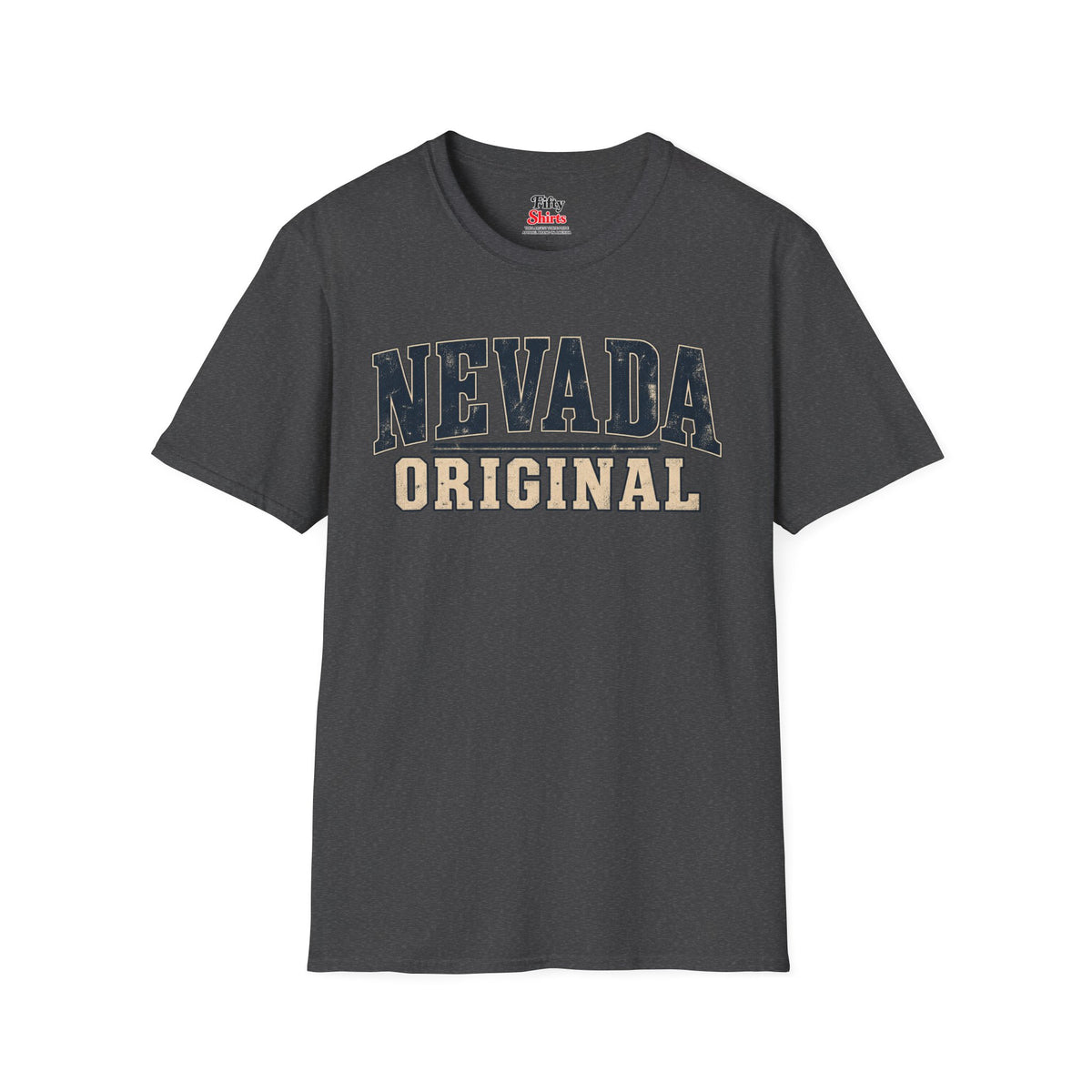 Nevada Original Unisex Softstyle T Shirt State Name Graphic Tee
