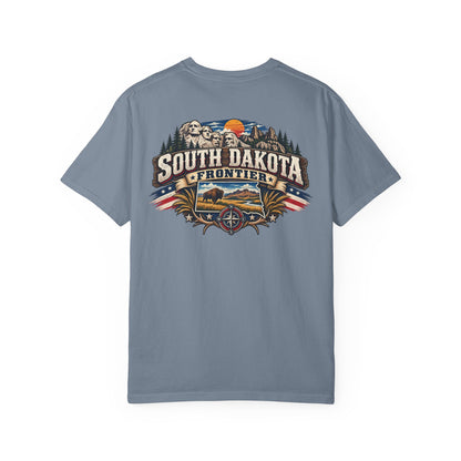 South Dakota Frontier Unisex Comfort Color 1717 Streetwear Graphic Tee