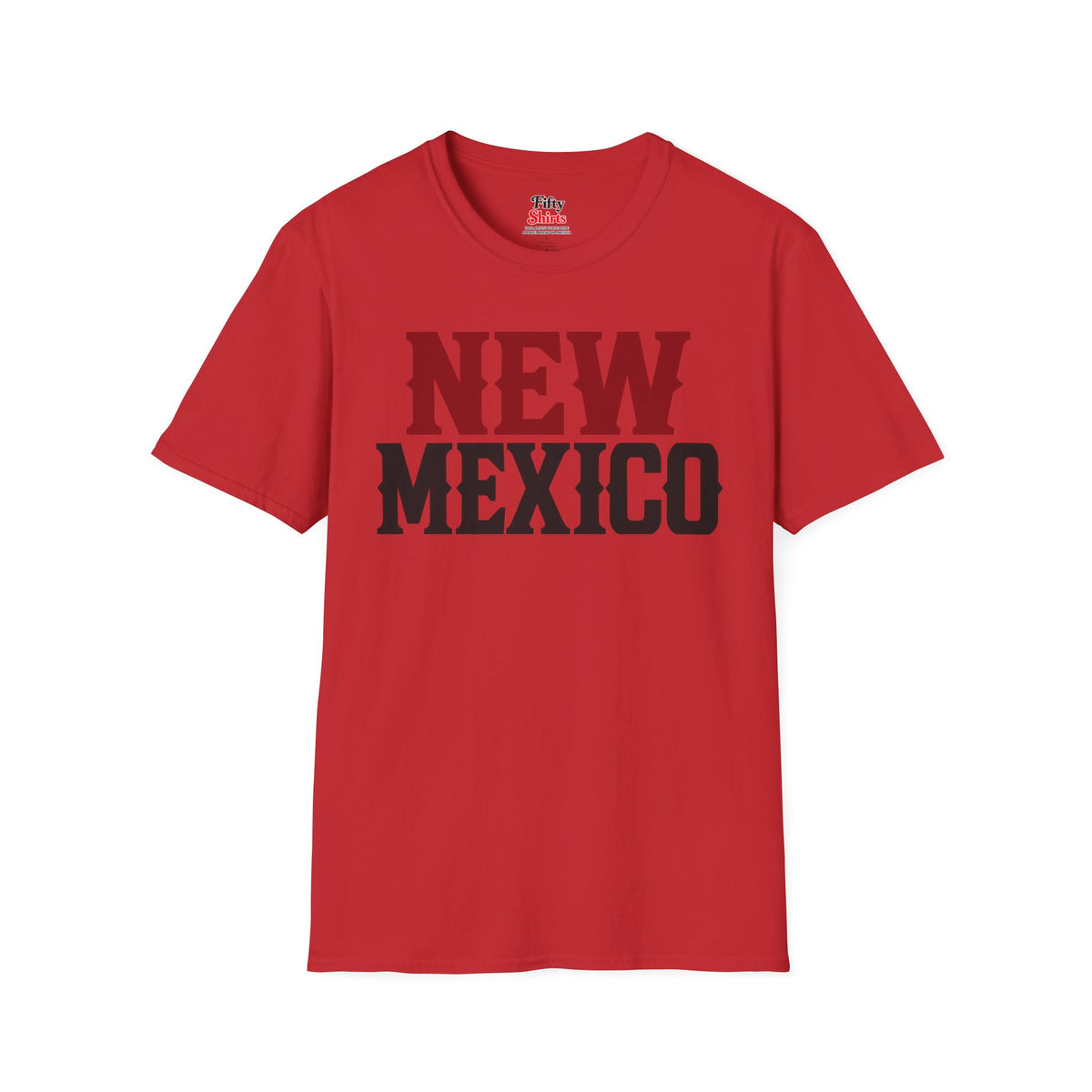 New Mexico Unisex Softstyle T Shirt State Name Graphic Tee