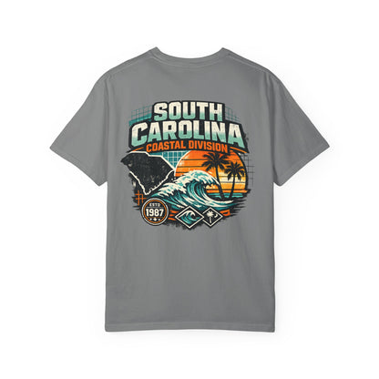 South Carolina Coastal Division Unisex Comfort Color 1717 Streetwear Graphic Tee